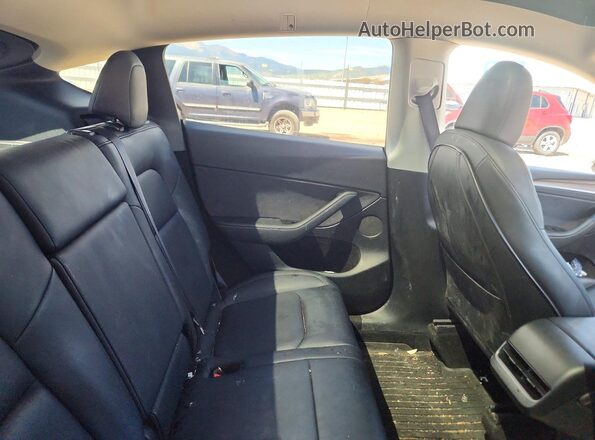 7SAYGDEE1PF971341 2023 TESLA MODEL Blue Հետևի նստատեղերի տեսք