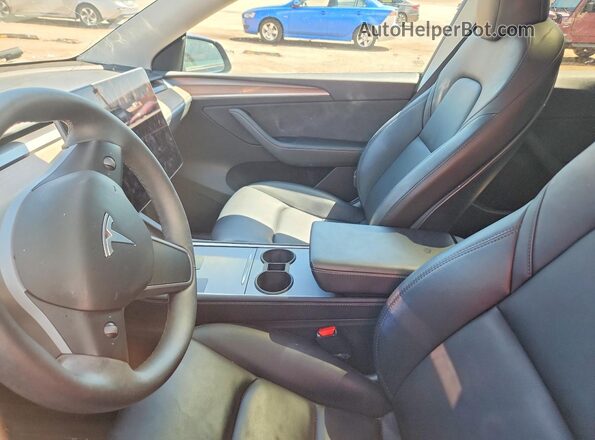 7SAYGDEE1PF971341 2023 TESLA MODEL Blue Սարքավորումների վահանակի տեսք