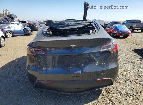 7SAYGDEE1RA233359 2024 TESLA MODEL Gray უკანა ხედი