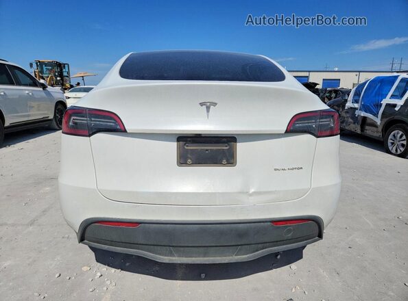 7SAYGDEE1RA257953 2024 TESLA MODEL Белый Вид сзади
