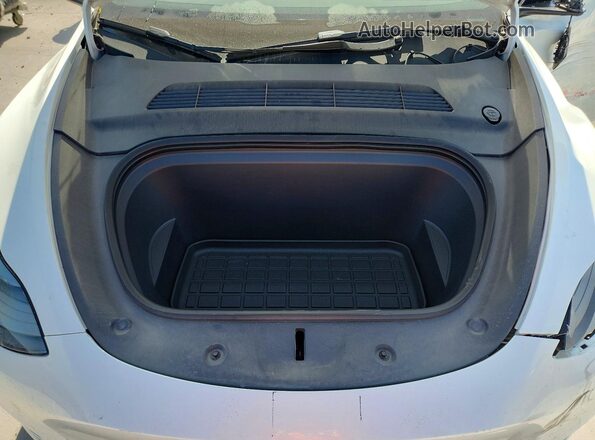 7SAYGDEE1RA257953 2024 TESLA MODEL Белый Вид задней части салона