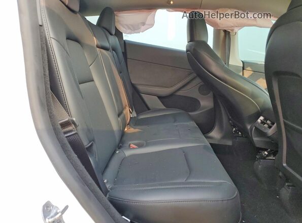 7SAYGDEE1RA280567 2024 TESLA MODEL Белый Вид задних сидений