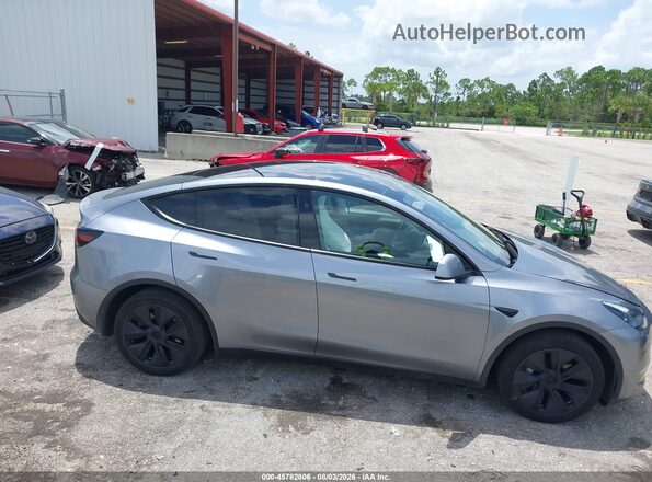 7SAYGDEE1RA309582 2024 TESLA MODEL Y Gray Вид щитка приладів