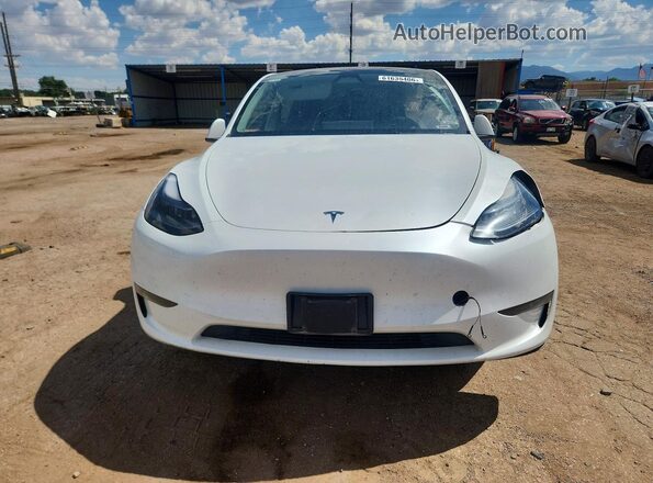 7SAYGDEE1RA312790 2024 TESLA MODEL Белый Вид спереди