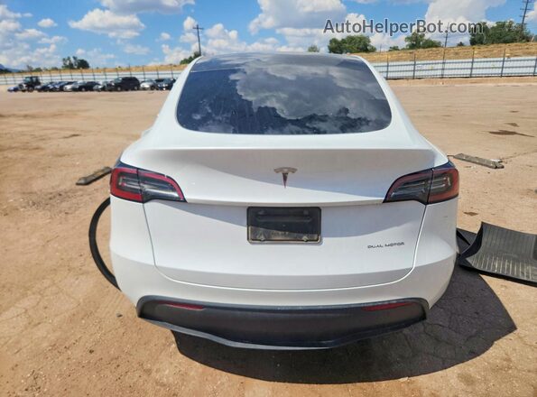 7SAYGDEE1RA312790 2024 TESLA MODEL Белый Вид сзади