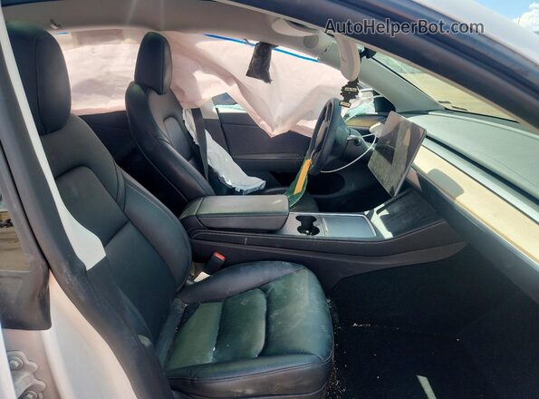 7SAYGDEE1RA312790 2024 TESLA MODEL Белый Вид салона спереди