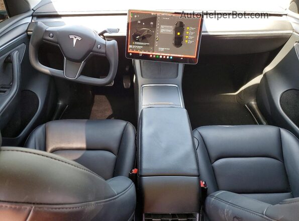 7SAYGDEE1RF133457 2024 TESLA MODEL Black Vista del salpicadero