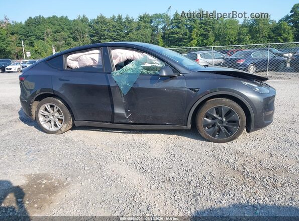 7SAYGDEE1RF986408 2024 TESLA MODEL Y Black Widok zestawu wskaźników
