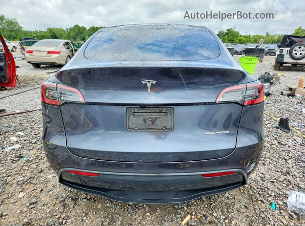 7SAYGDEE1SA355497 2025 TESLA MODEL Синий Вид сзади