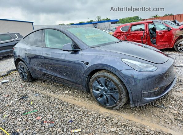 7SAYGDEE1SA355497 2025 TESLA MODEL Синий Передняя правая четверть