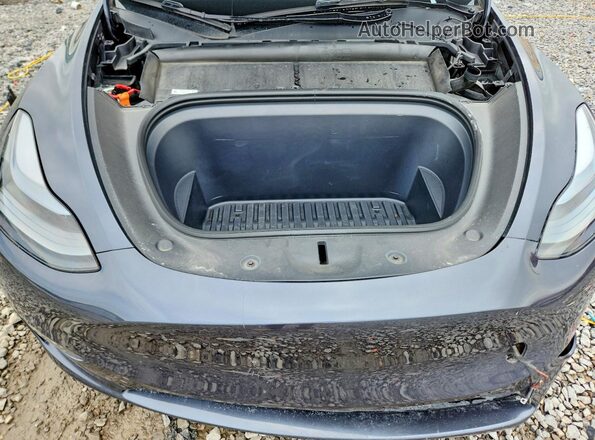 7SAYGDEE1SA355497 2025 TESLA MODEL Синий Вид задней части салона