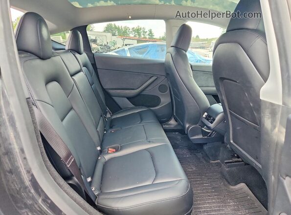 7SAYGDEE1SA355497 2025 TESLA MODEL Синий Вид задних сидений