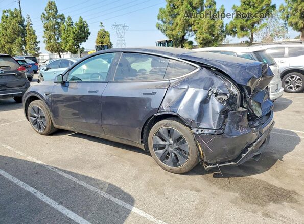 7SAYGDEE1SF281758 2025 TESLA MODEL Gray Rear left
