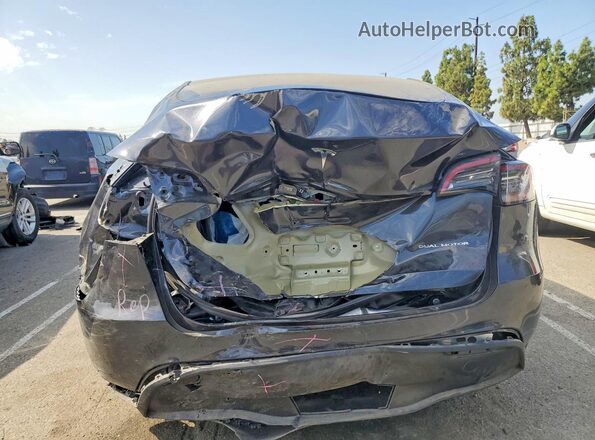 7SAYGDEE1SF281758 2025 TESLA MODEL Gray Rear view