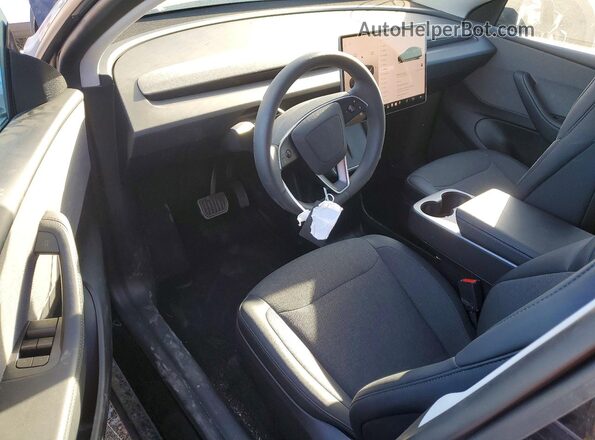 7SAYGDEE1TA649046 2026 TESLA MODEL Black Вид панелі приладів