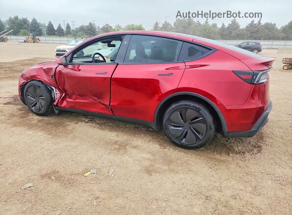 7SAYGDEE1TF566641 2026 TESLA MODEL Красный Задняя левая четверть