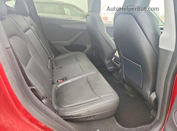 7SAYGDEE1TF566641 2026 TESLA MODEL Красный Вид задних сидений