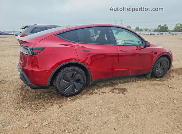 7SAYGDEE1TF566641 2026 TESLA MODEL Красный Задняя правая четверть