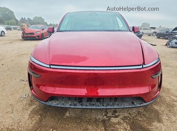 7SAYGDEE1TF566641 2026 TESLA MODEL Красный Вид спереди