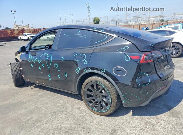 7SAYGDEE2NF351420 2022 TESLA MODEL Черный Задняя левая четверть
