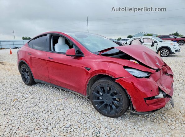 7SAYGDEE2NF361350 2022 TESLA MODEL Red Delantero derecho