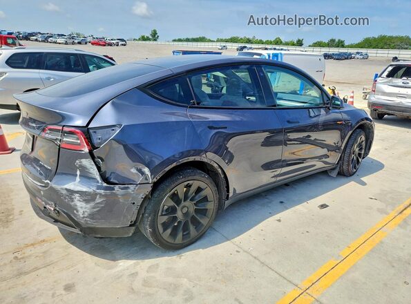 7SAYGDEE2NF368234 2022 TESLA MODEL Gray Rear right