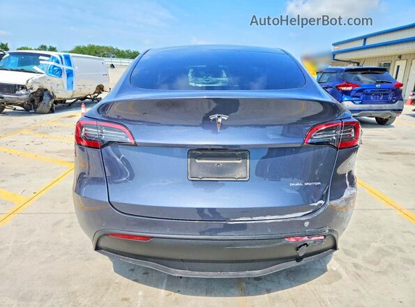 7SAYGDEE2NF368234 2022 TESLA MODEL Gray Rear view