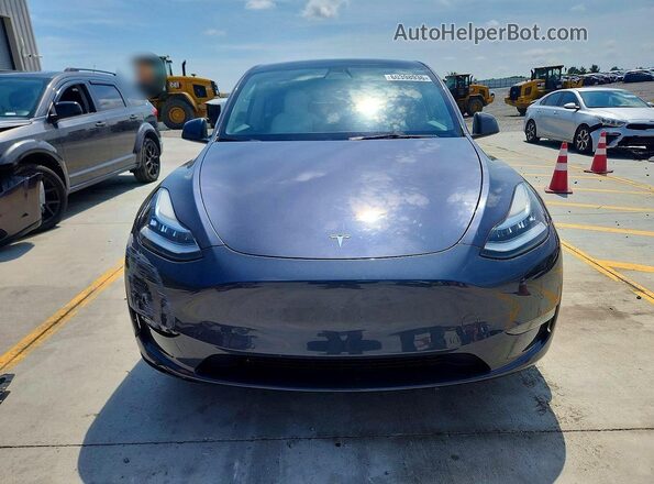 7SAYGDEE2NF368234 2022 TESLA MODEL Gray Front view