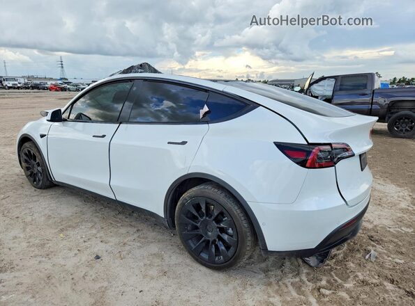 7SAYGDEE2NF386426 2022 TESLA OTHER White Trasero izquierdo