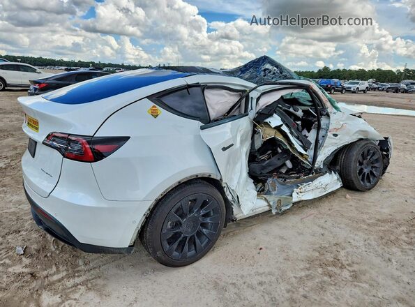 7SAYGDEE2NF386426 2022 TESLA OTHER White Trasero derecho