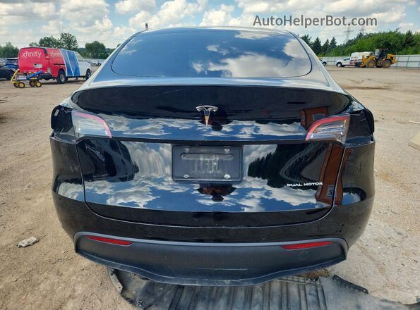 7SAYGDEE2NF427749 2022 TESLA MODEL Черный Вид сзади