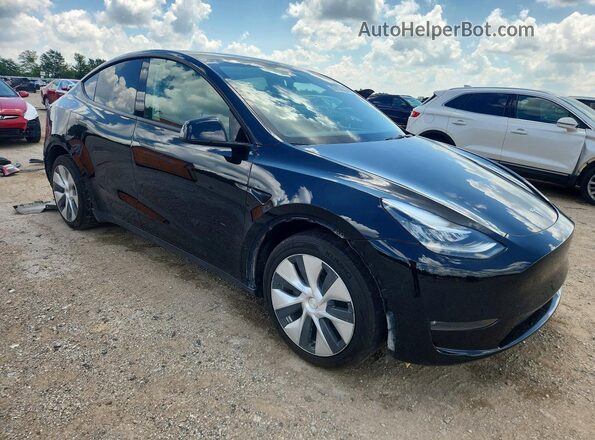 7SAYGDEE2NF427749 2022 TESLA MODEL Черный Передняя правая четверть