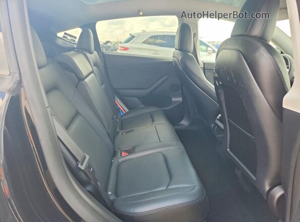 7SAYGDEE2NF427749 2022 TESLA MODEL Черный Вид задних сидений