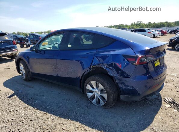 7SAYGDEE2PA024645 2023 TESLA MODEL Blue Rear left