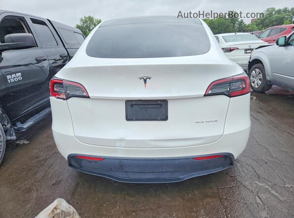 7SAYGDEE2PA096123 2023 TESLA MODEL White Rear view