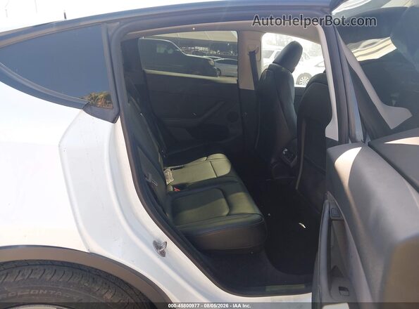 7SAYGDEE2PA109341 2023 TESLA MODEL Y White Vista de la etiqueta del VIN