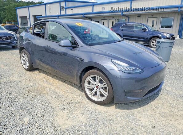 7SAYGDEE2PA140153 2023 TESLA MODEL Серый Передняя правая четверть