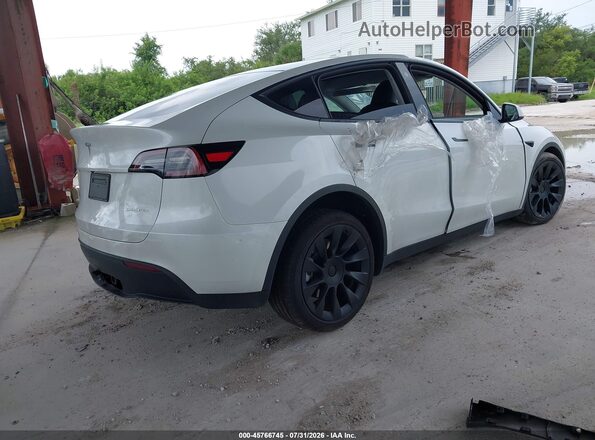 7SAYGDEE2PF747107 2023 TESLA MODEL Y White Rear right
