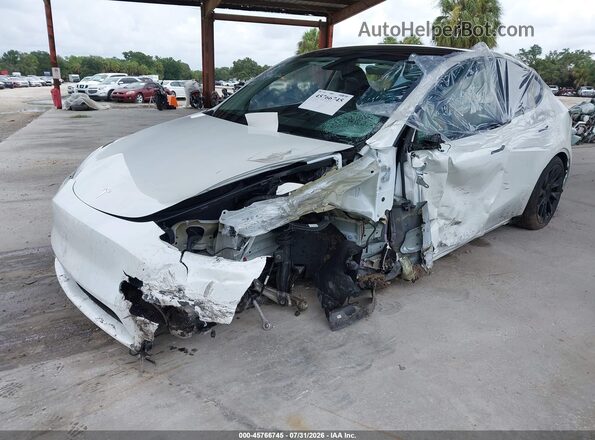 7SAYGDEE2PF747107 2023 TESLA MODEL Y White Front left