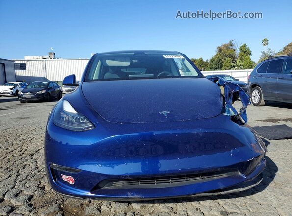 7SAYGDEE2PF949459 2023 TESLA MODEL Синий Вид спереди