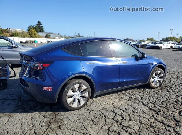 7SAYGDEE2PF949459 2023 TESLA MODEL Синий Задняя правая четверть