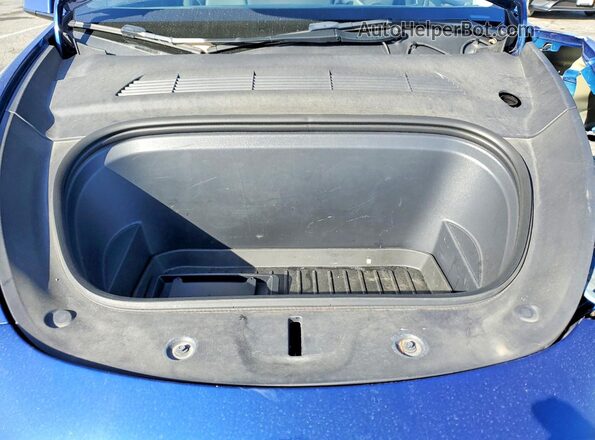 7SAYGDEE2PF949459 2023 TESLA MODEL Синий Вид задней части салона