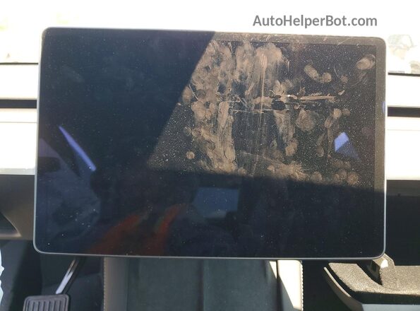 7SAYGDEE2RF130180 2024 TESLA MODEL Charcoal Instrument cluster view