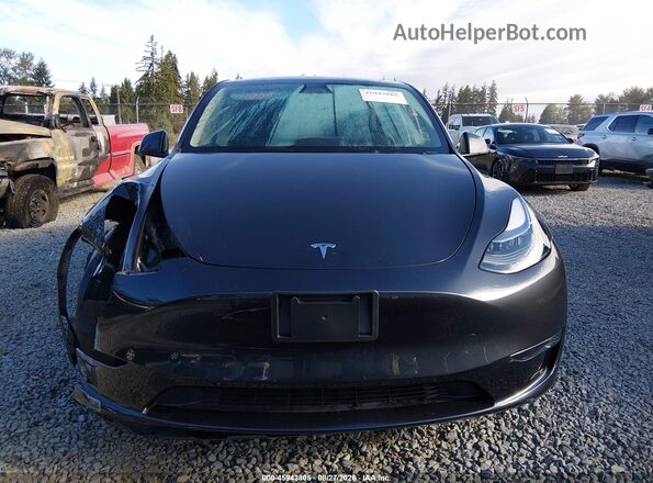 7SAYGDEE2RF177614 2024 TESLA MODEL Y Серый Вид задней части салона