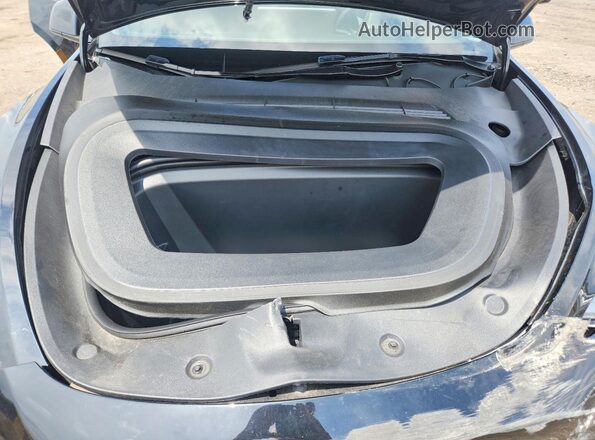 7SAYGDEE2SF301273 2025 TESLA MODEL Black Vista interior trasera