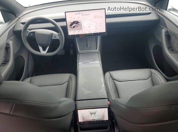 7SAYGDEE2TA714969 2026 TESLA MODEL White Widok deski rozdzielczej