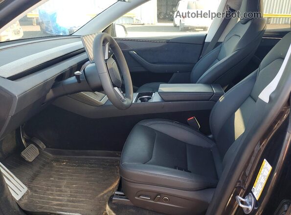 7SAYGDEE2TF408163 2026 TESLA MODEL Серый Вид салона спереди
