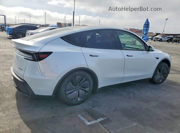 7SAYGDEE2TF570844 2026 TESLA MODEL White უკანა მარჯვენა