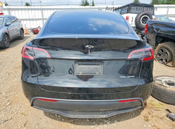 7SAYGDEE3NA014980 2022 TESLA MODEL Black Rear view