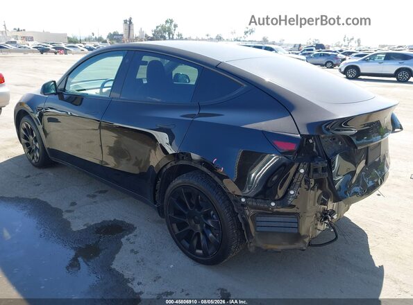 7SAYGDEE3NF359378 2022 TESLA MODEL Y Black Հետևի ձախ